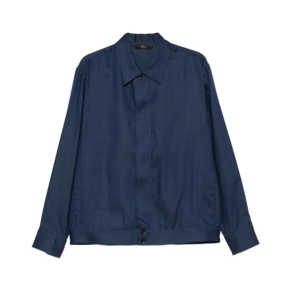 Chaqueta Camisera con Cremallera