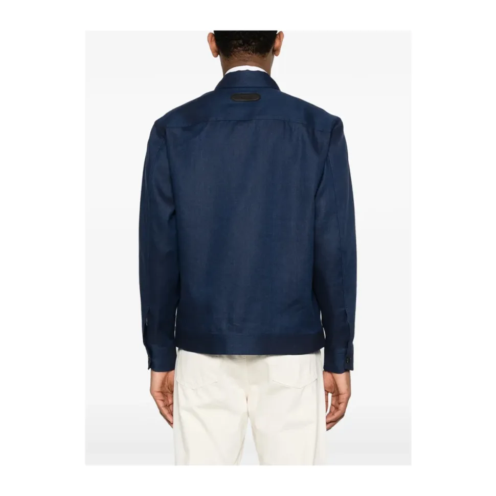 Chaqueta Camisera con Cremallera