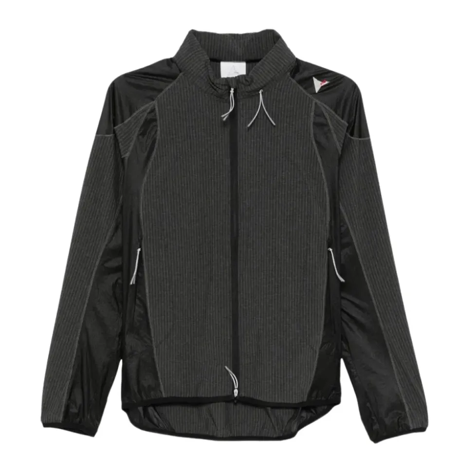 Chaqueta con capucha a rayas Numb