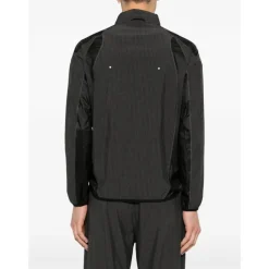 Chaqueta con capucha a rayas Numb