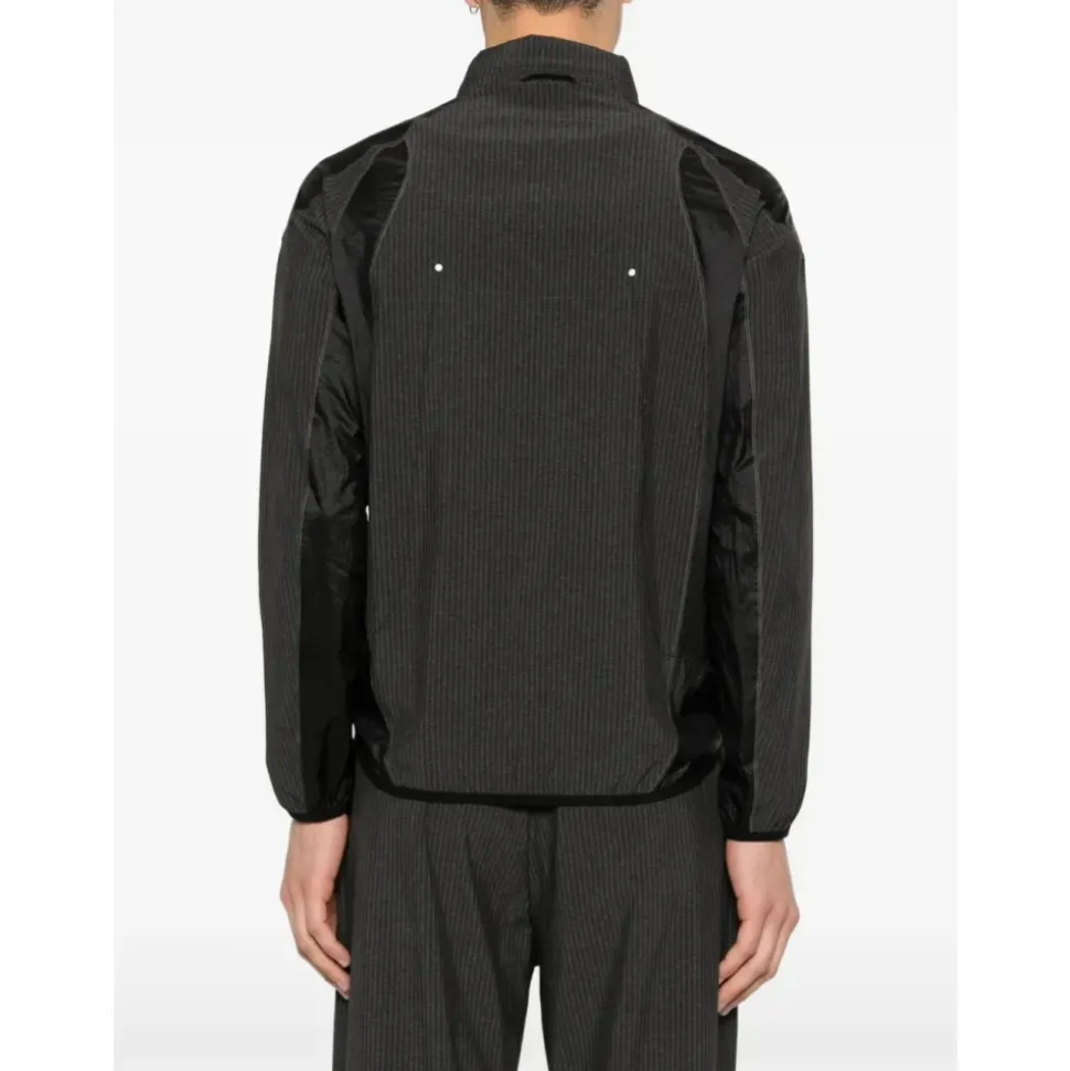 Chaqueta con capucha a rayas Numb