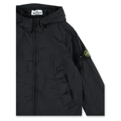 Chaqueta con capucha de nailon