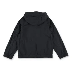 Chaqueta con capucha de nailon