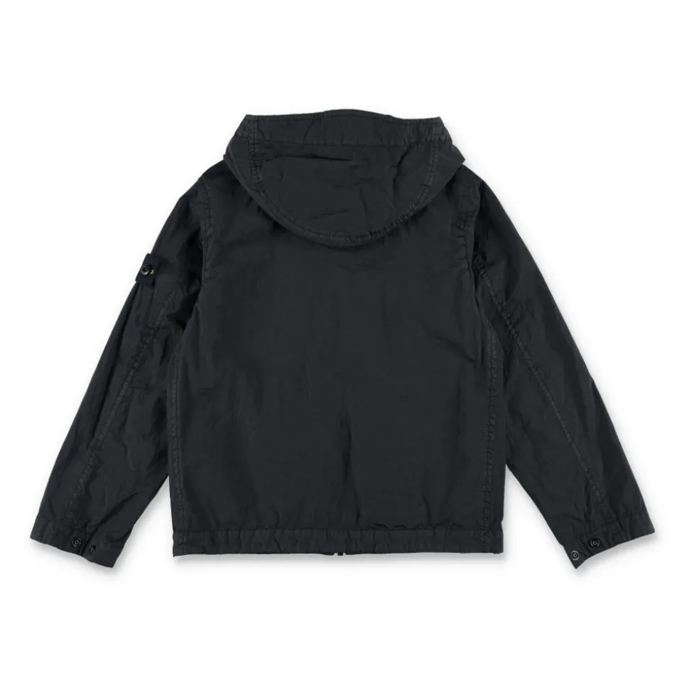 Chaqueta con capucha de nailon