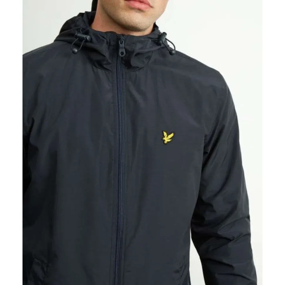 Chaqueta con capucha y cremallera completa