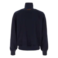 Chaqueta con cremallera y banda lateral