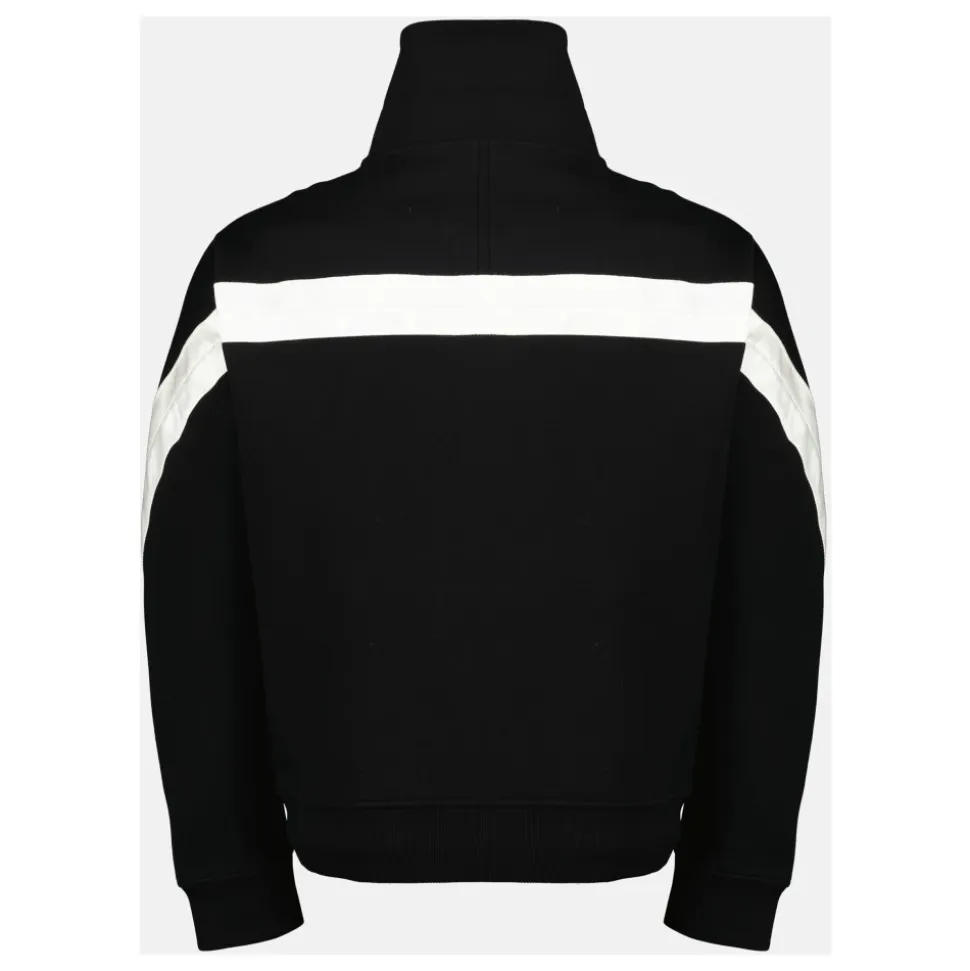 Chaqueta con Cremallera y Bordado Signature