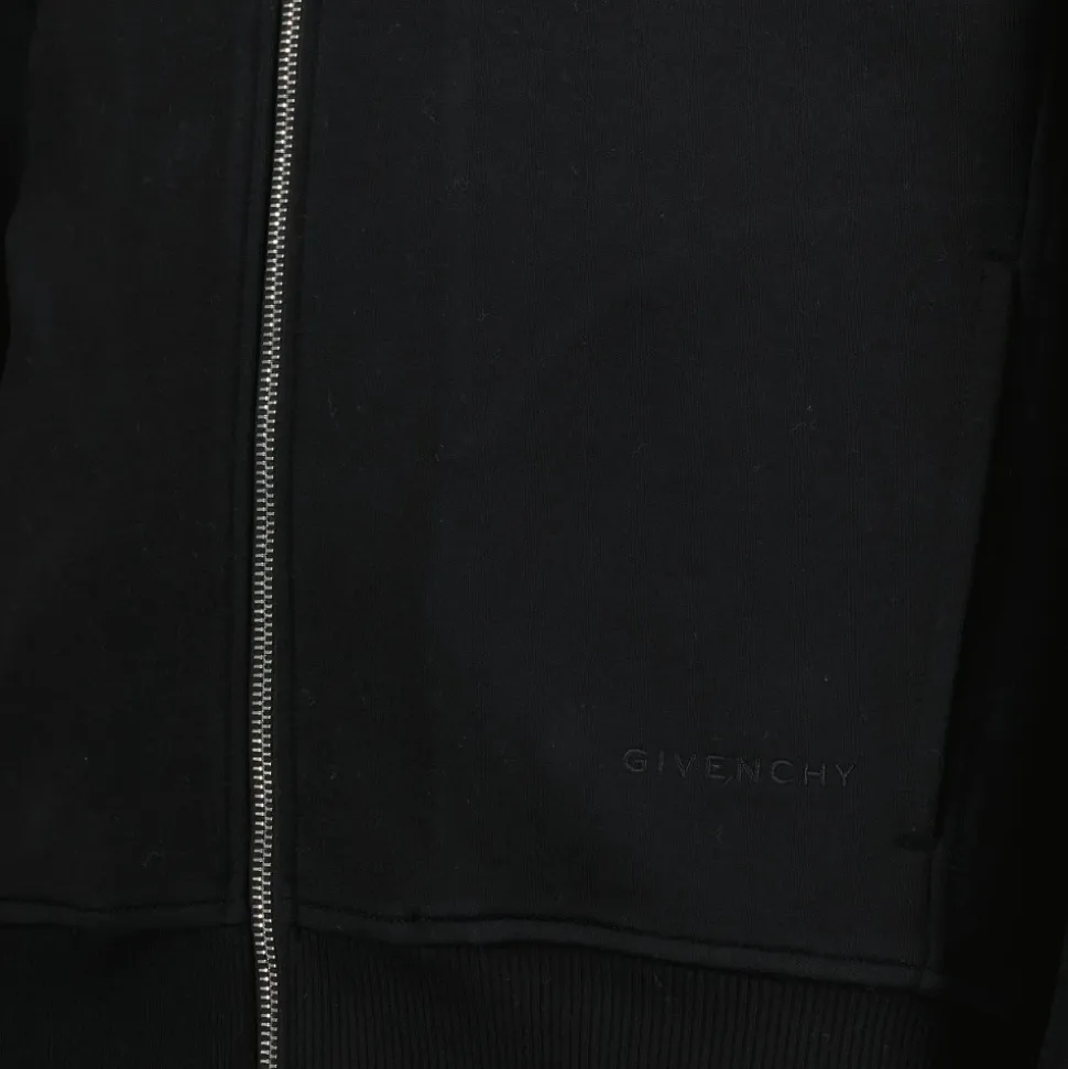 Chaqueta con Cremallera y Bordado Signature