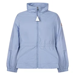 Chaqueta con cremallera y cuello alto