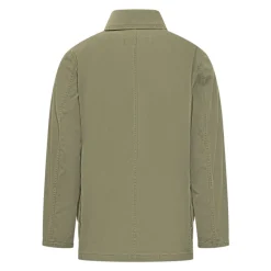 Chaqueta con cuello de palanca