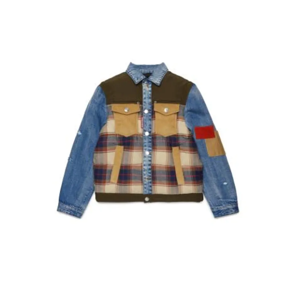 Chaqueta con parche