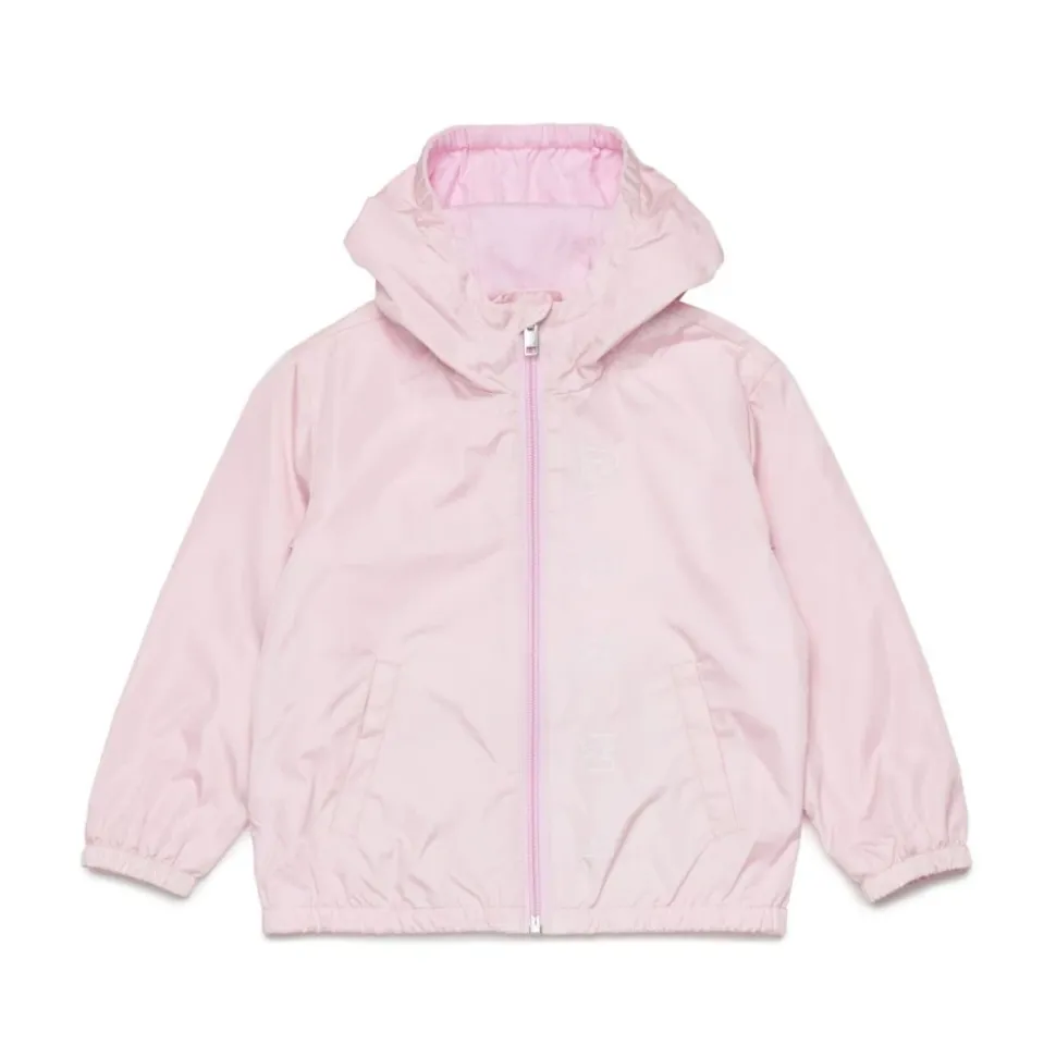 Chaqueta Cortavientos con Logotipo Outline