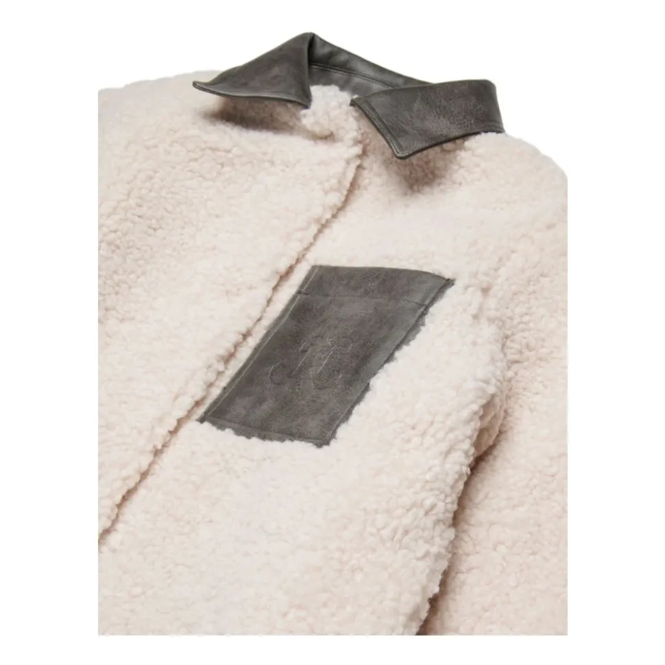Chaqueta de borreguito sintético