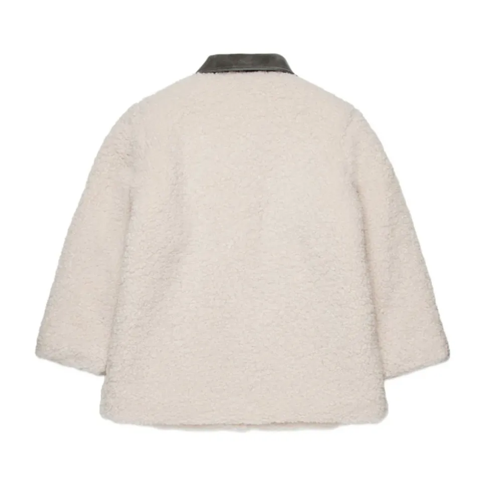 Chaqueta de borreguito sintético