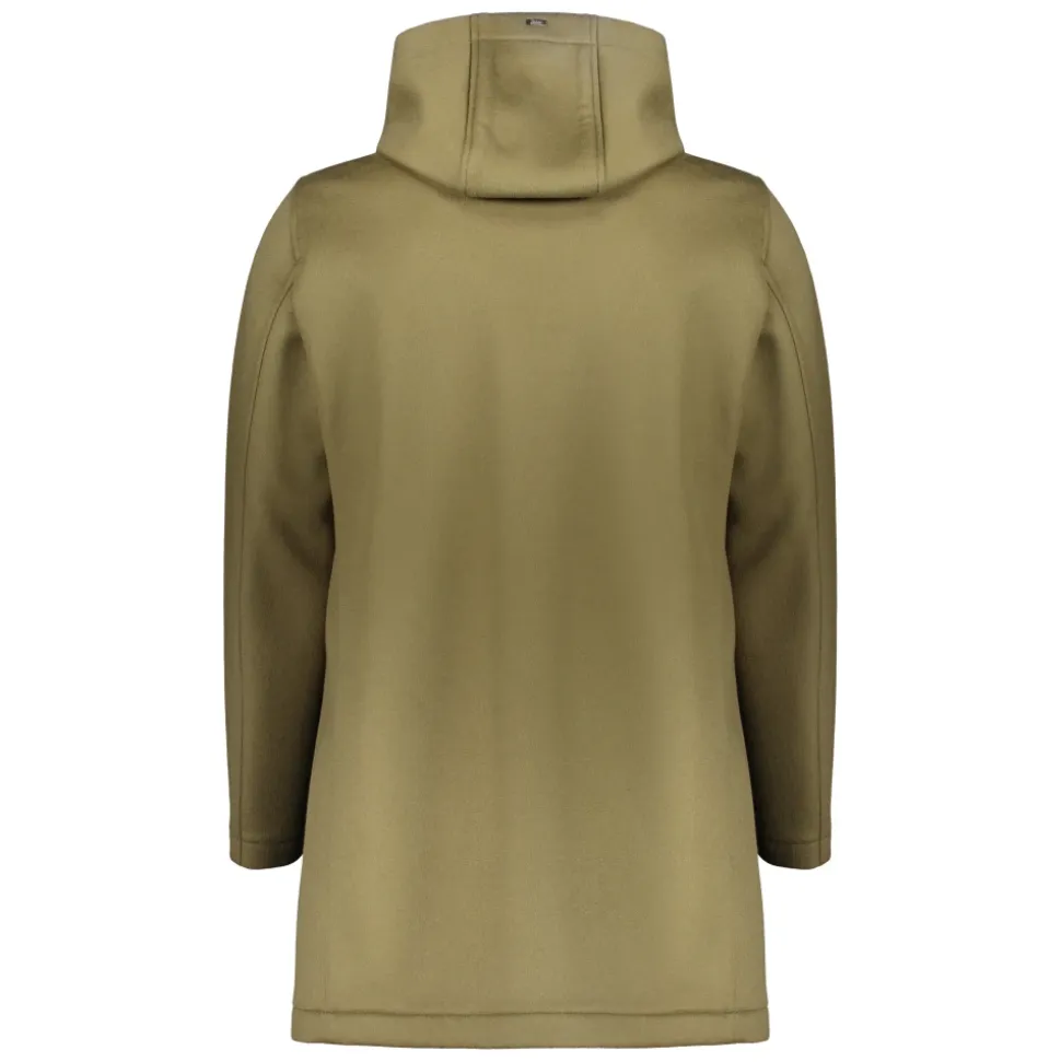 Chaqueta de Lana y Cachemira con Capucha