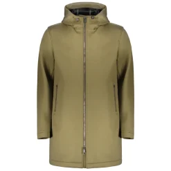 Chaqueta de Lana y Cachemira con Capucha