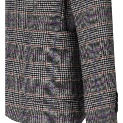 Chaqueta de mezcla de lana Prince of Wales