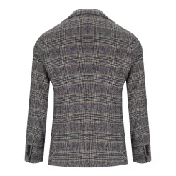 Chaqueta de mezcla de lana Prince of Wales