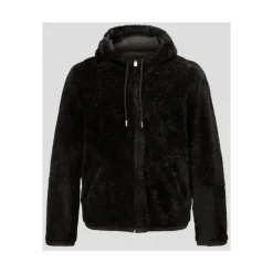 Chaqueta de Piel Sintética y Borrego