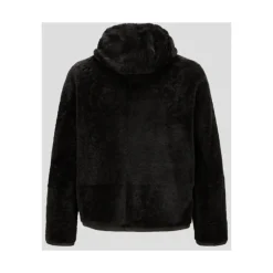 Chaqueta de Piel Sintética y Borrego