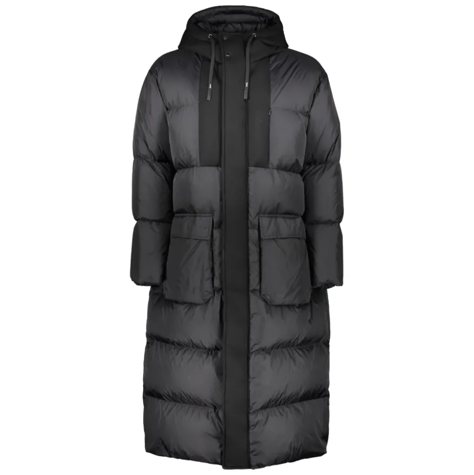 Chaqueta de plumas con capucha
