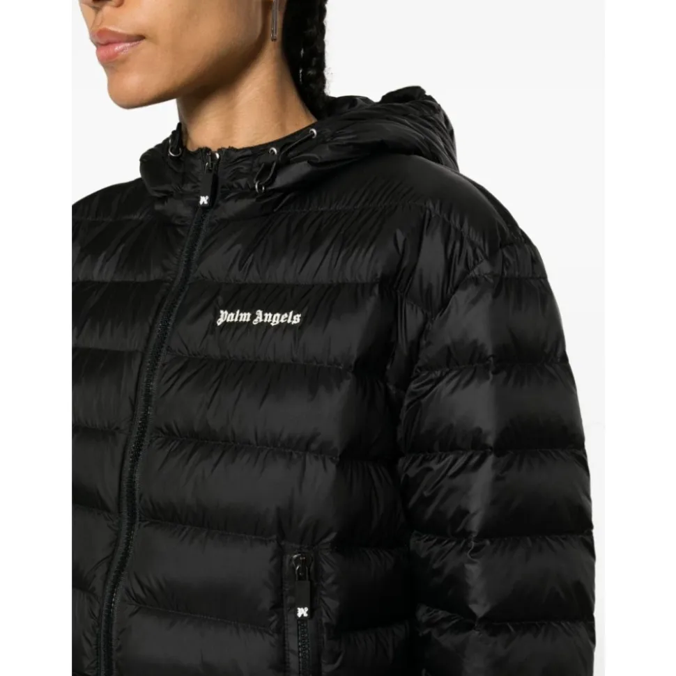 Chaqueta de plumón con capucha y cremallera completa