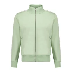 Chaqueta Deportiva con Cremallera y Logo Bordado