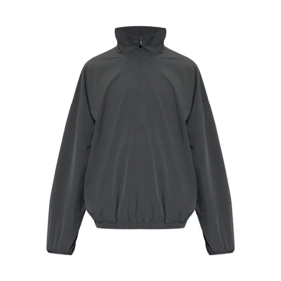 Chaqueta Deportiva Tech Nylon con Media Cremallera