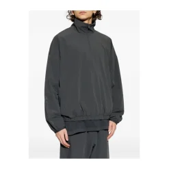 Chaqueta Deportiva Tech Nylon con Media Cremallera