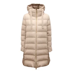 Chaqueta de Seda y Cachemira con Capucha Desmontable