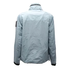 Chaqueta Desmontable Azul Claro Modelo Multibolsillos
