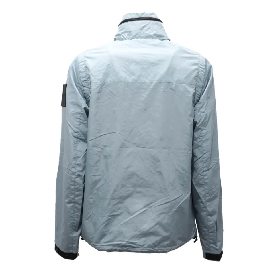 Chaqueta Desmontable Azul Claro Modelo Multibolsillos