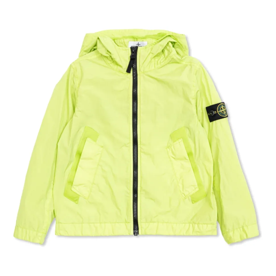 Chaqueta Ligera Con Parche Del Logo