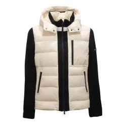 Chaqueta ligera de plumas con capucha desmontable