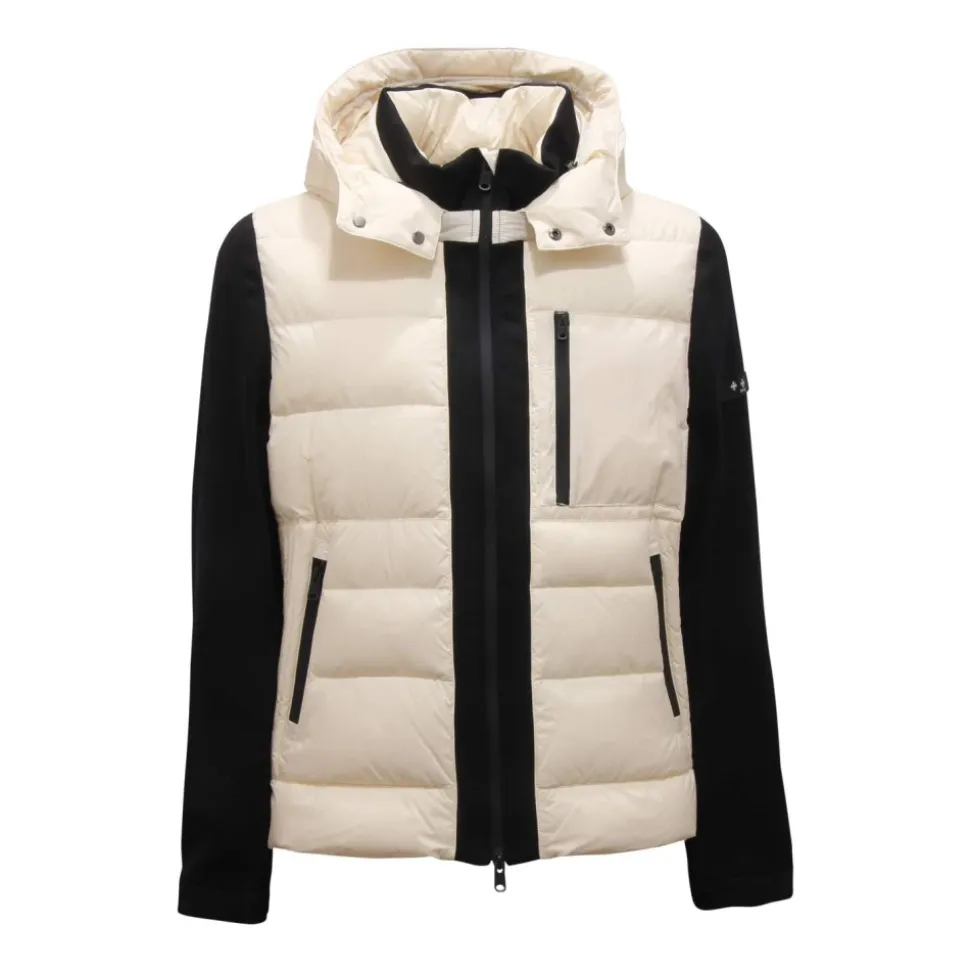 Chaqueta ligera de plumas con capucha desmontable