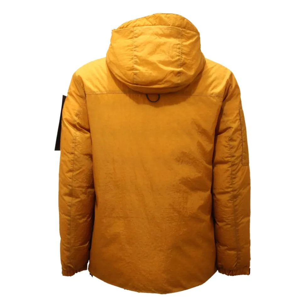 Chaqueta Mostaza Acolchada Plumón