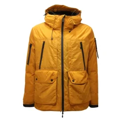 Chaqueta Mostaza Acolchada Plumón
