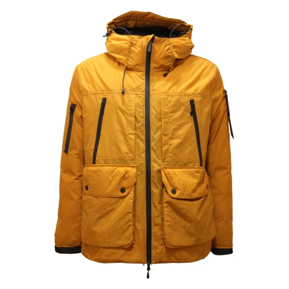 Chaqueta Mostaza Acolchada Plumón