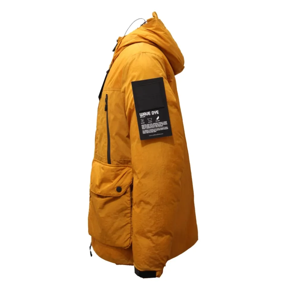 Chaqueta Mostaza Acolchada Plumón