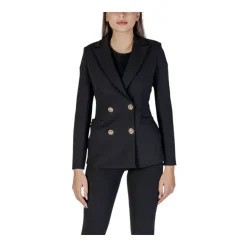 Chaqueta Mujer de Poliéster Negro Primavera/Verano