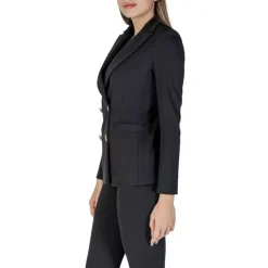 Chaqueta Mujer de Poliéster Negro Primavera/Verano