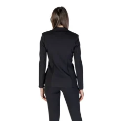 Chaqueta Mujer de Poliéster Negro Primavera/Verano