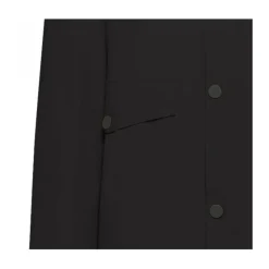 Chaqueta Parka Negra con Tejido Surflex