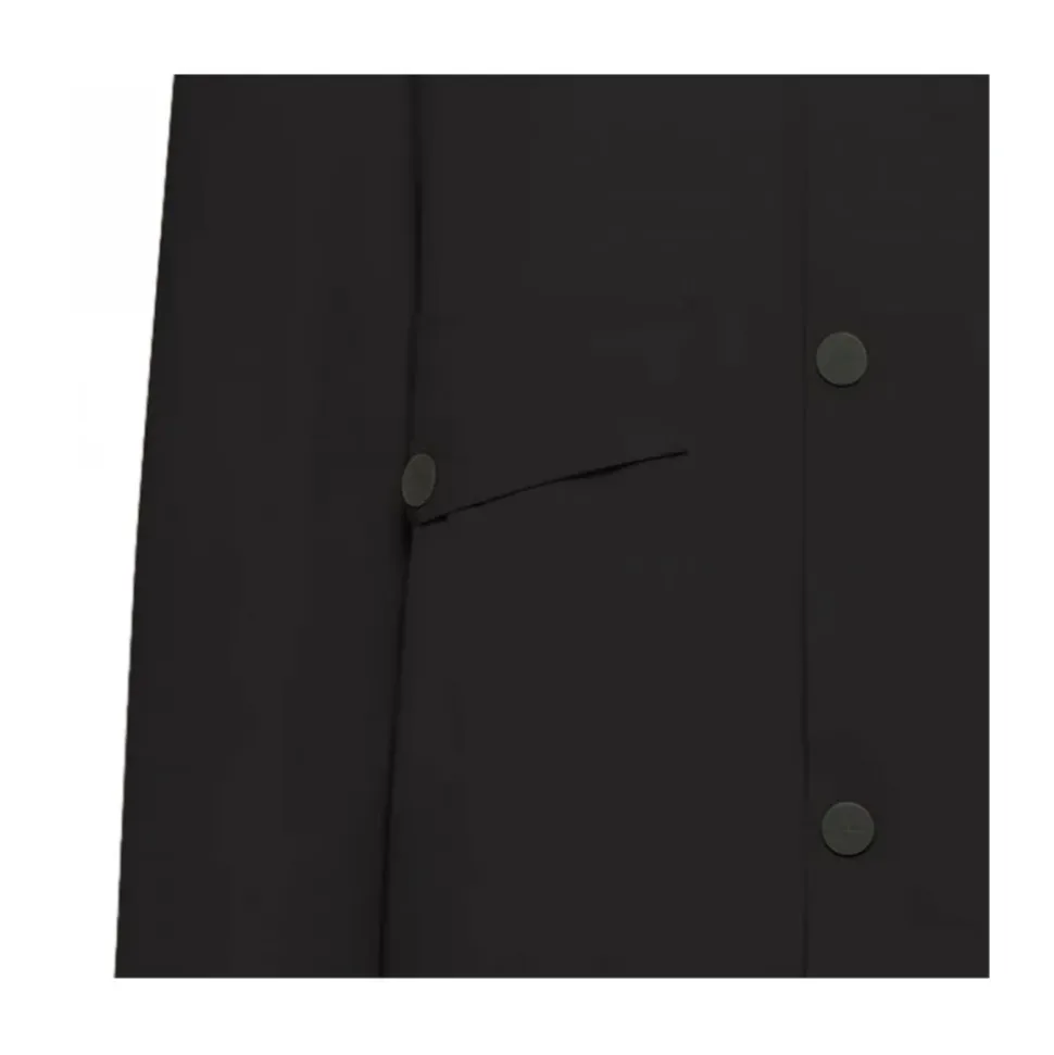 Chaqueta Parka Negra con Tejido Surflex