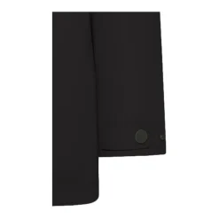 Chaqueta Parka Negra con Tejido Surflex
