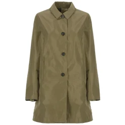 Chaqueta Reversible Verde con Estampado Tartán