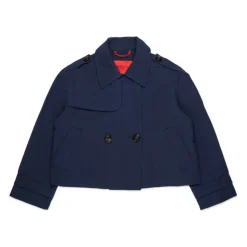Chaqueta Trench Corta Cruzada