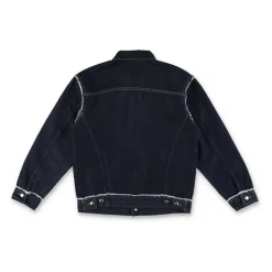 Chaqueta Vaquera con Bordes Deshilachados