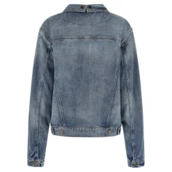 Chaqueta vaquera con cuello plegable
