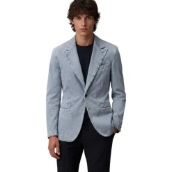 Chaqueta vaquera de un solo pecho